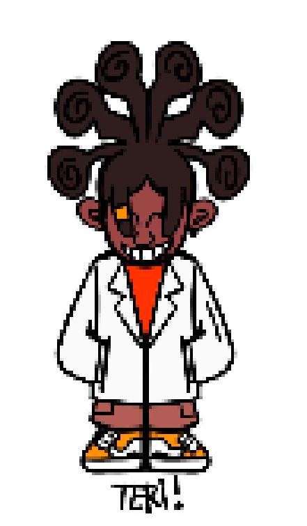 Portrait pixel de Teri